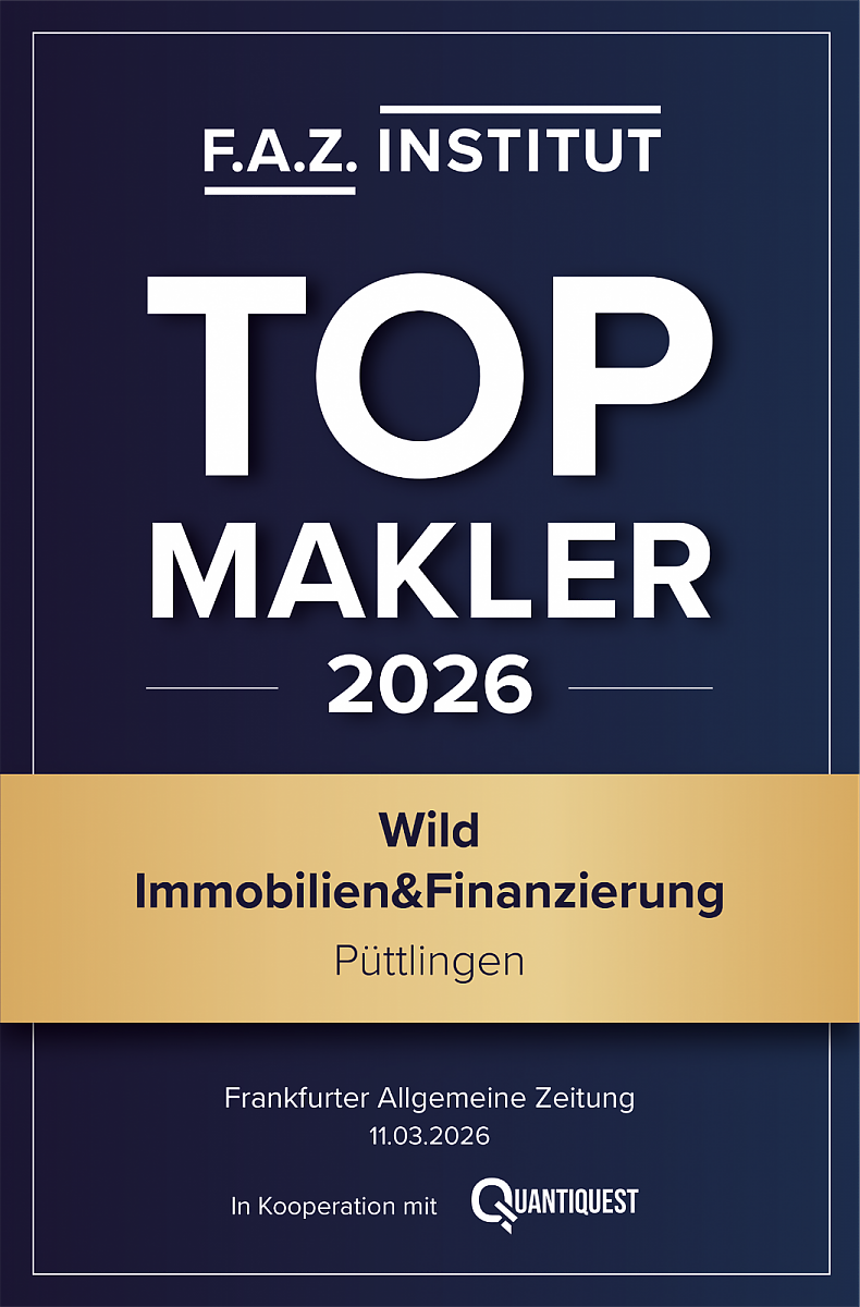 Auszeichnung Top-Makler 2026 vom F.A.Z. Institut Auszeichnung Top-Makler 2026 vom F.A.Z. Institut