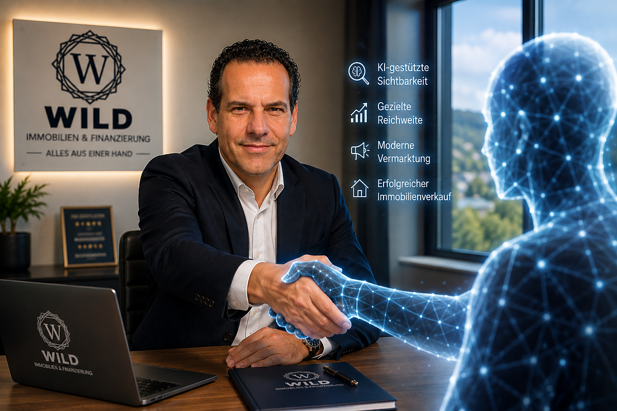 KI-Systeme gehören zur Immobilienvermarktung Karl-Heinz Wild Immobilienmakler