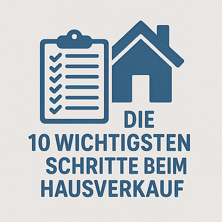 10 wichtigsten Schritte beim Hausverkauf 10 wichtigste Schritte beim Hausverkauf