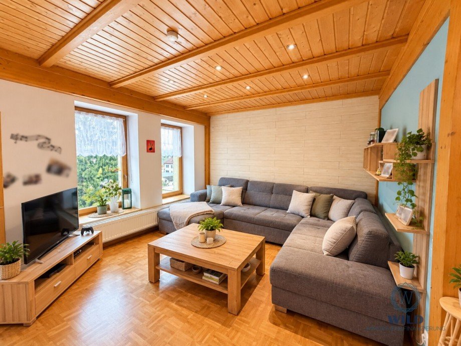 Wohnzimmer Reihenmittelhaus P�ttlingen / Engelfangen