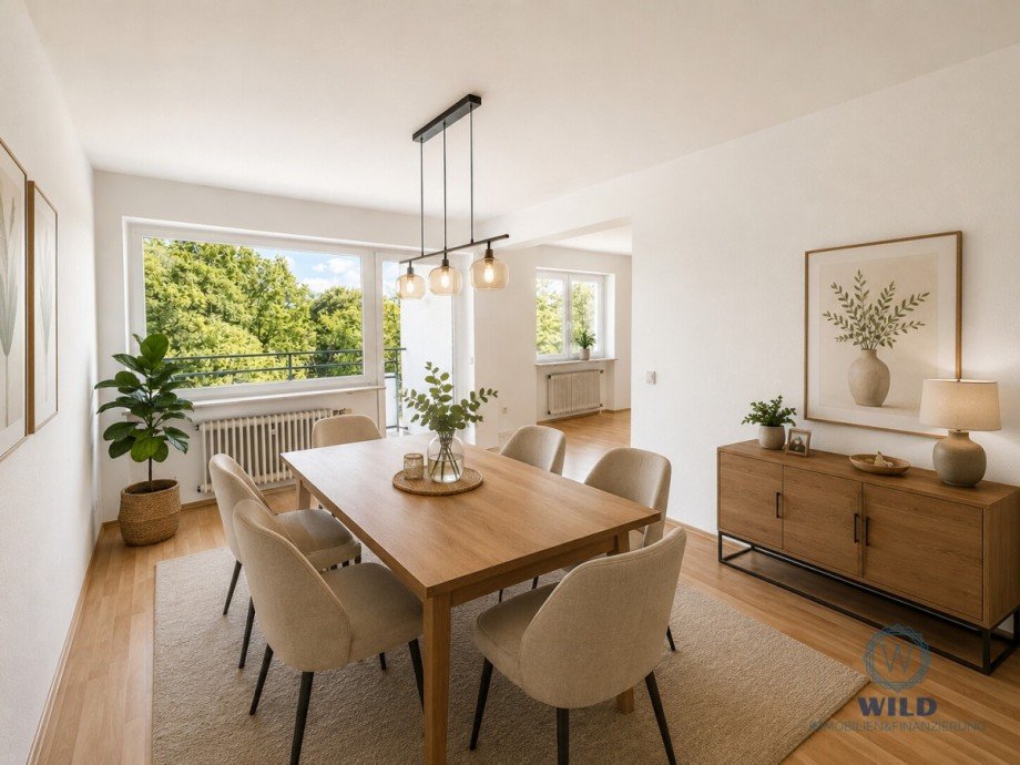Esszimmer KI-Info Etagenwohnung Ottweiler
