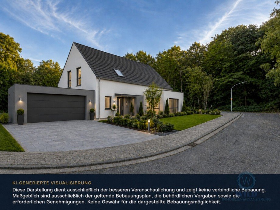 KI-Visualisierung Wohngrundst�ck P�ttlingen