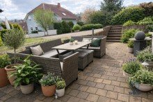 Terrasse 3-Zimmer-Wohnung mit Terrassenflair in ruhiger Lage von Riegelsberg!