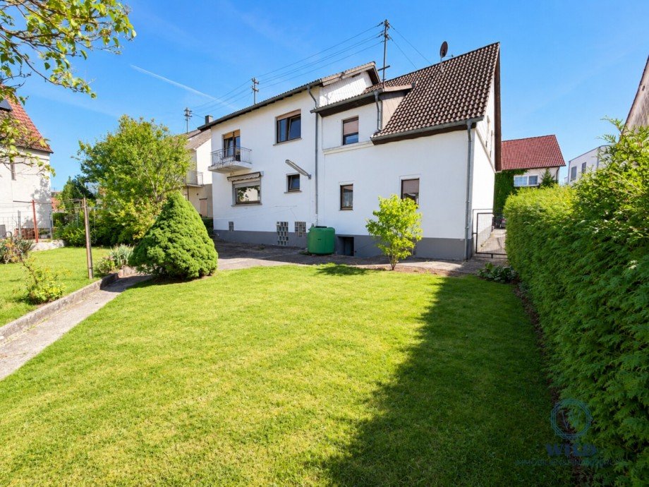 R�ckansicht Einfamilienhaus Nohfelden / Wolfersweiler