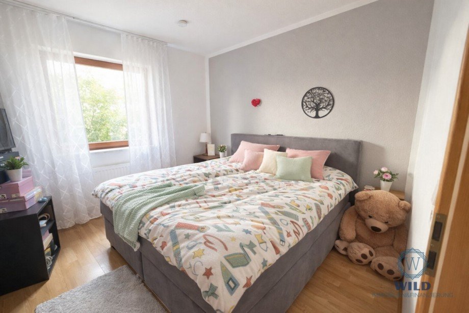 Schlafzimmer Terrassenwohnung Riegelsberg