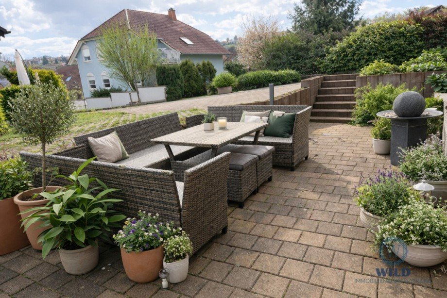 Terrasse Terrassenwohnung Riegelsberg