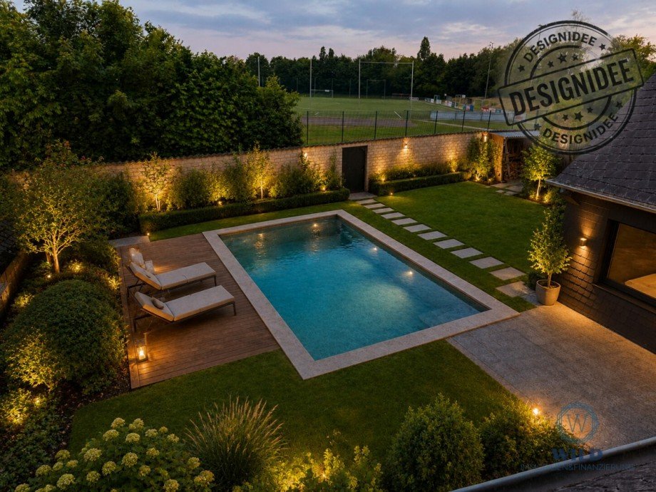 Designidee-Garten Einfamilienhaus Heusweiler