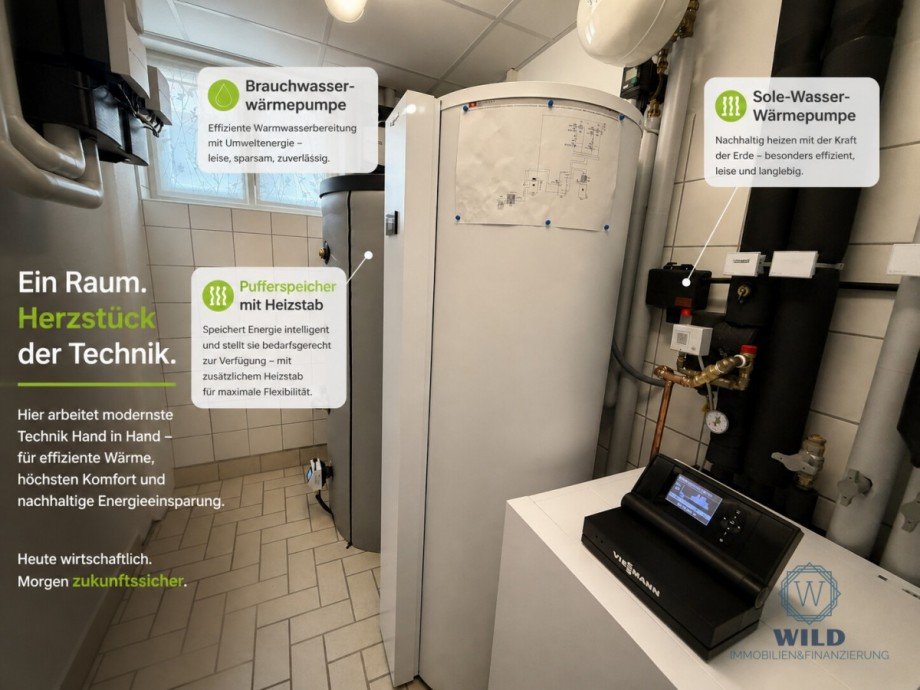Technikraum Zweifamilienhaus Illingen