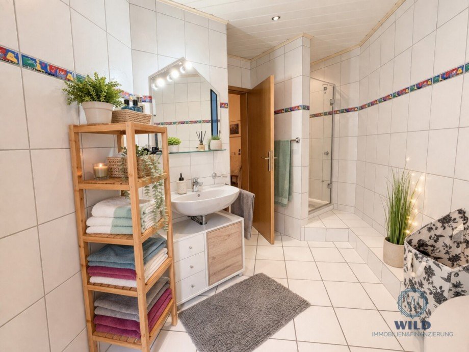 Badezimmer Terrassenwohnung Riegelsberg