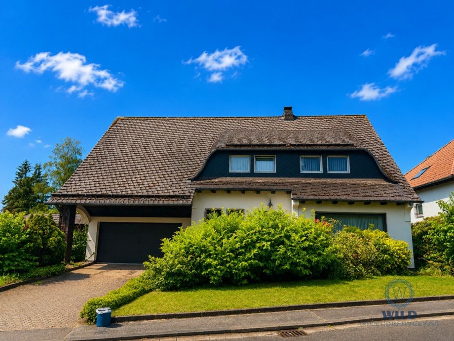 Vorderansicht Einfamilienhaus Heusweiler
