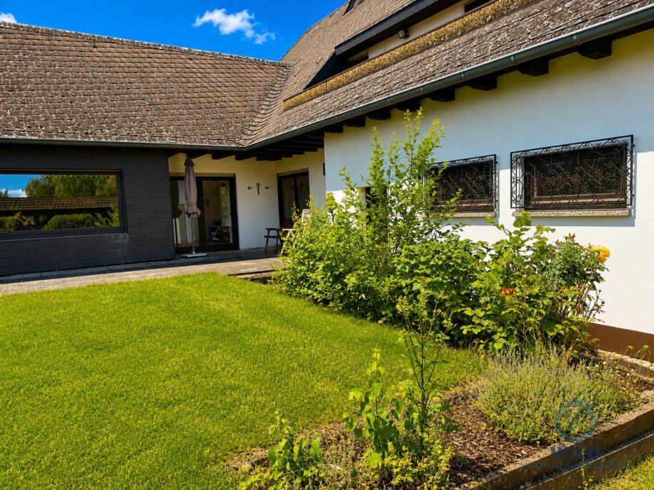 Terasse+Garten Einfamilienhaus Heusweiler
