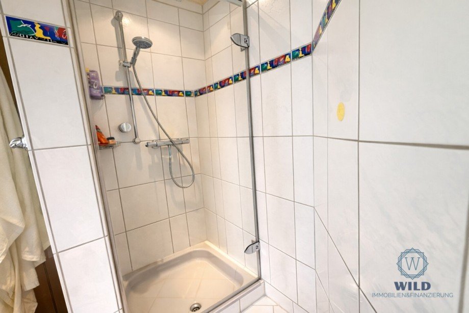 Dusche Terrassenwohnung Riegelsberg