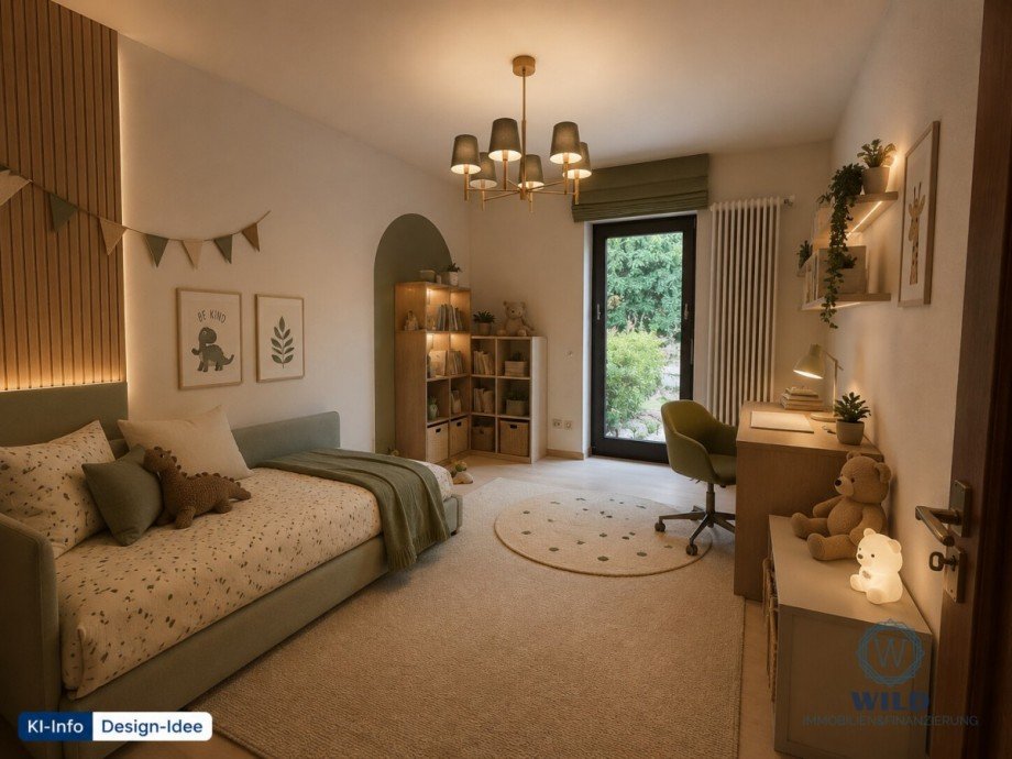 Kinderzimmer - KI Bungalow P�ttlingen