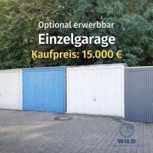 Optional erwerbbar - Einzelgarage Charmante 3-Zimmer-Wohnung mit Balkon und Blick ins Gr�ne und Hobbyraum in Saarlouis