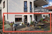 Aussenansicht 3-Zimmer-Wohnung mit Terrassenflair in ruhiger Lage von Riegelsberg!