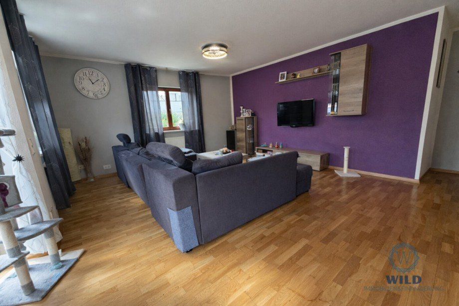 Wohnzimmer Terrassenwohnung Riegelsberg